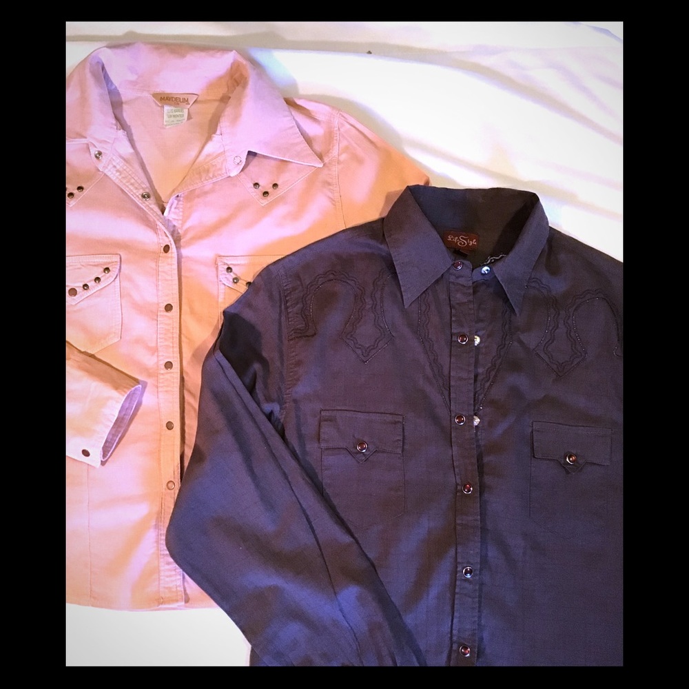 Western button down shirts